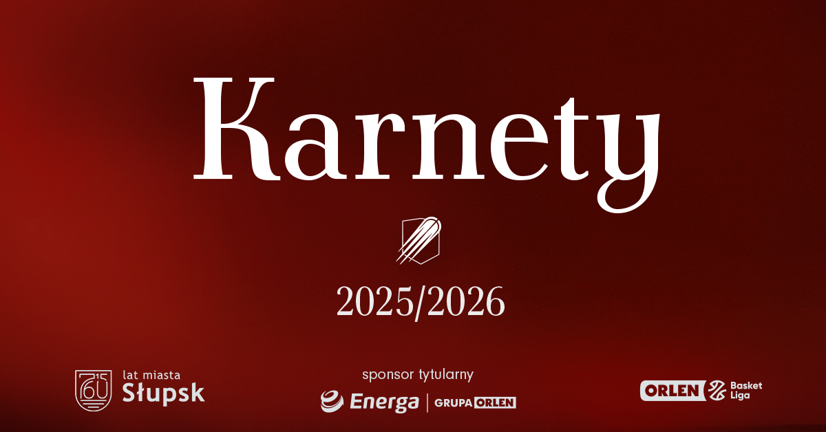 Karnety | Energa Icon Sea Czarni Słupsk 2025/2026