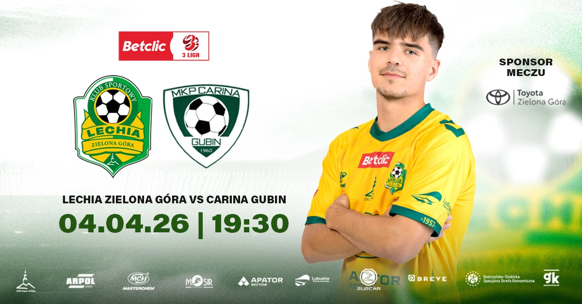 KS Lechia Zielona Góra vs MKP Carina Gubin